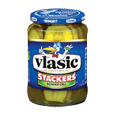 Vlasic Pickles sandwich stackers super kosher dill Full-Size Picture